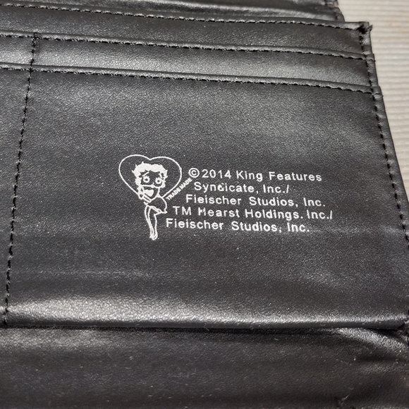 Betty Boop Rhinestone Studded Wallet - Picture 6 of 9